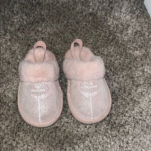 Dearfoams Pink Kids Slippers